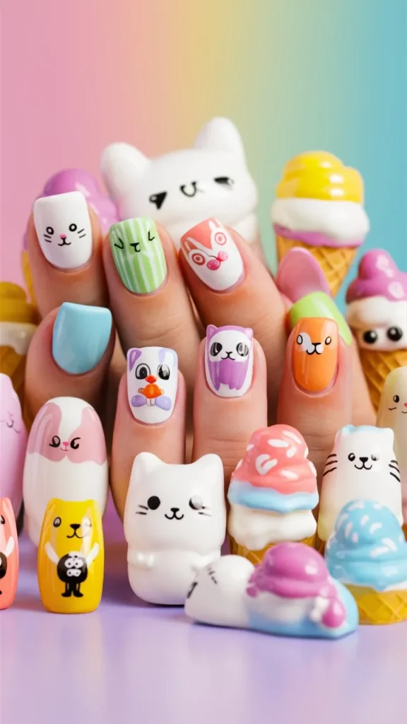 30+ Images of Cute Nails Ideas Matching Perfectly