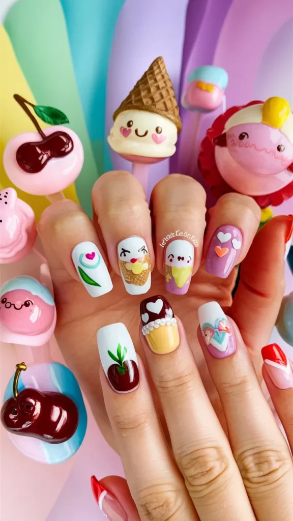 30+ Images of "Cute Kawaii Nail Ideas" to Inspire Your Adorable Style