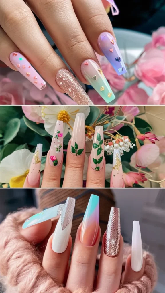 30+ Images of Acrylic Nails Ideas Long and Cute