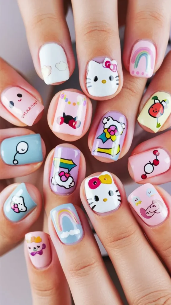 30+ Images of "Cute Kawaii Nail Ideas" to Inspire Your Adorable Style