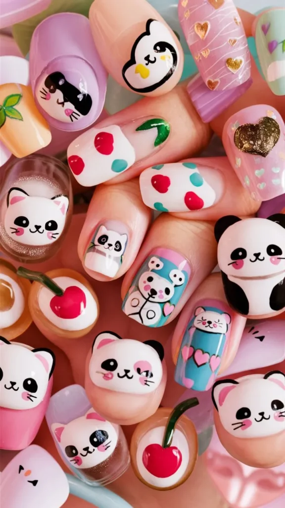 30+ Images of "Cute Kawaii Nail Ideas" to Inspire Your Adorable Style