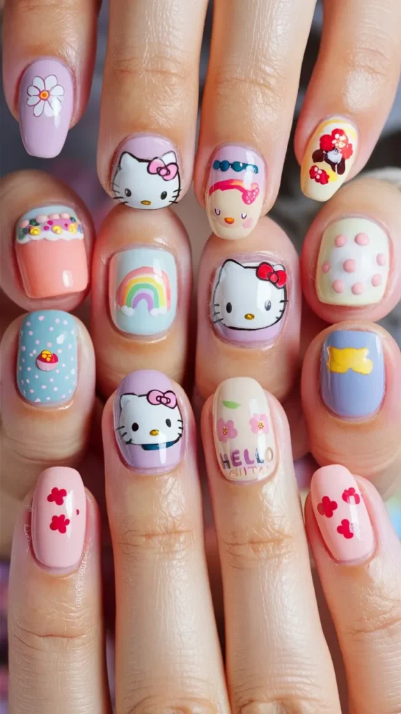 30+ Images of "Cute Kawaii Nail Ideas" to Inspire Your Adorable Style