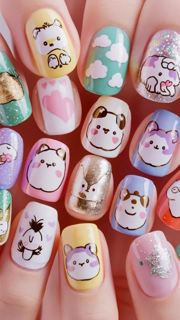 30+ Images of "Cute Kawaii Nail Ideas" to Inspire Your Adorable Style