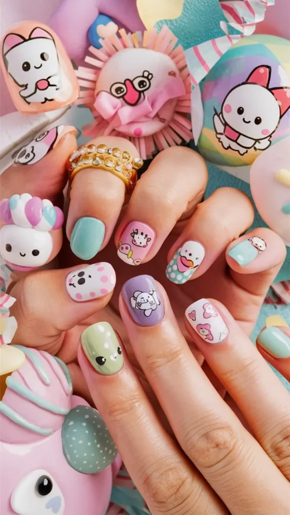 30+ Images of "Cute Kawaii Nail Ideas" to Inspire Your Adorable Style