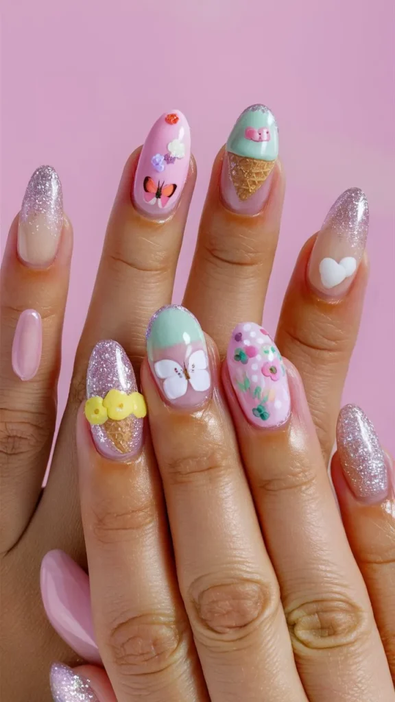 30+ Images of Cute Nails Ideas Matching Perfectly