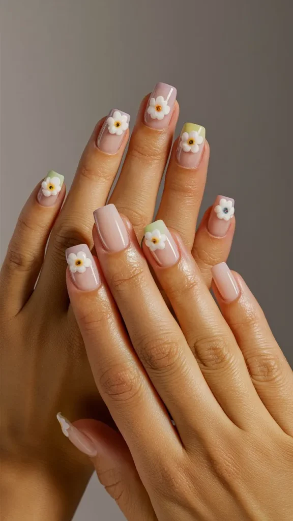 30+ Images of Cute Simple Korean Short Nails Ideas