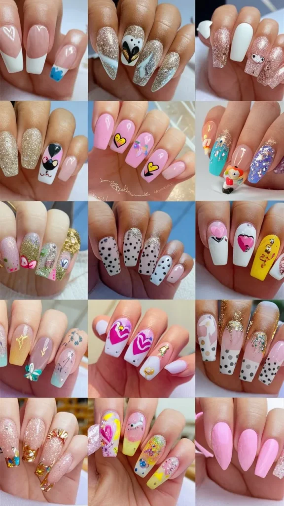 30+ Images of Acrylic Nails Ideas Long and Cute