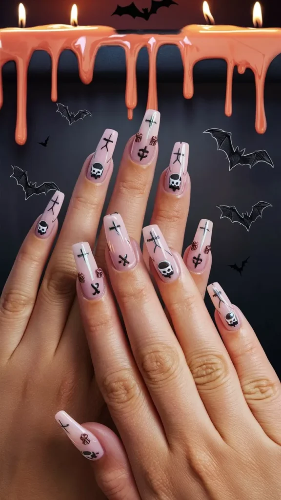 30+ Images of Cute Medium Acrylic Nails Coffin Ideas