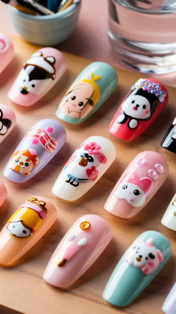 30+ Images of "Cute Kawaii Nail Ideas" to Inspire Your Adorable Style