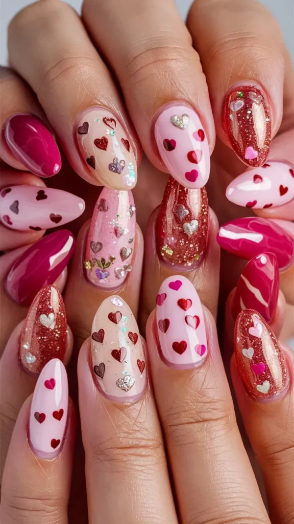 30+ Images of Cute Nails Ideas with Hearts – Perfect for Every Romantic Vibe!