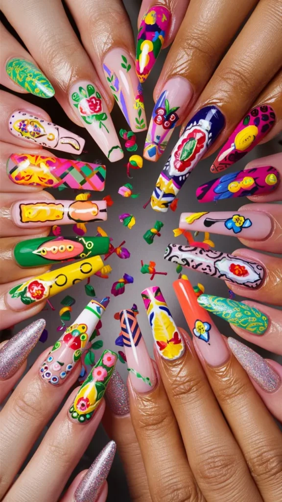 30+ Images of Cute Nails Ideas Latina Style