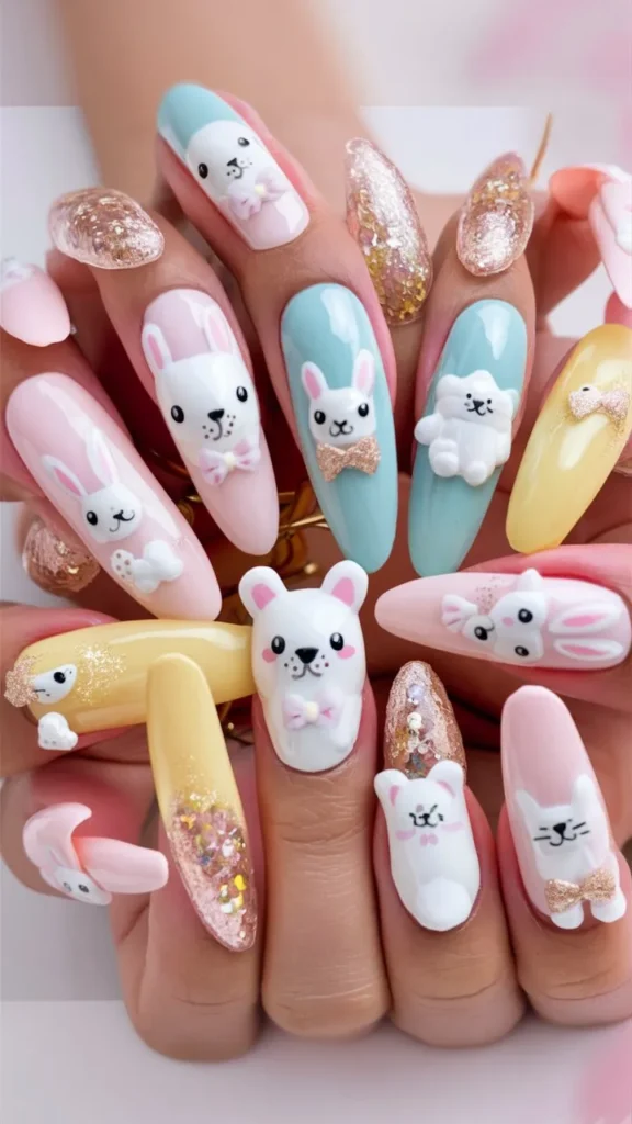 30+ Images of Acrylic Nails Ideas Long and Cute