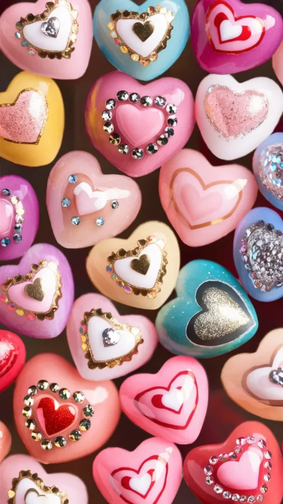 30+ Images of Cute Nails Ideas with Hearts – Perfect for Every Romantic Vibe!