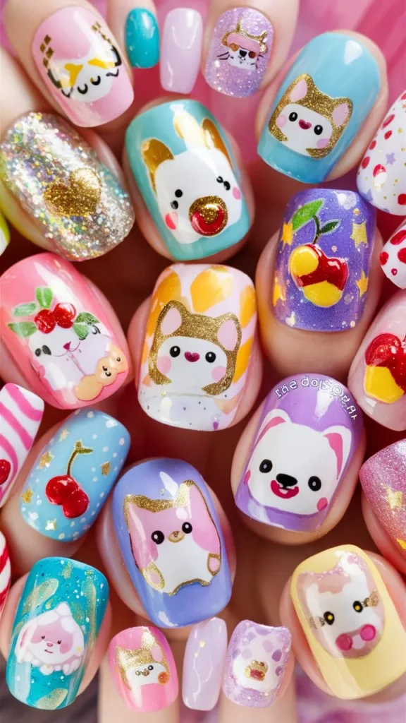 30+ Images of "Cute Kawaii Nail Ideas" to Inspire Your Adorable Style