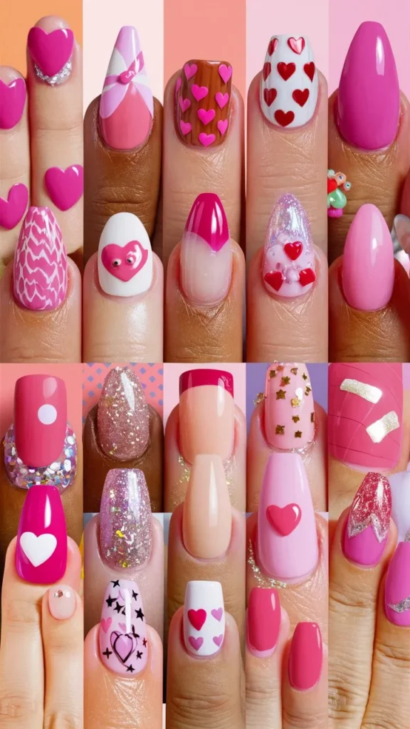 30+ Images of Cute Hot Pink Nail Ideas You’ll Love