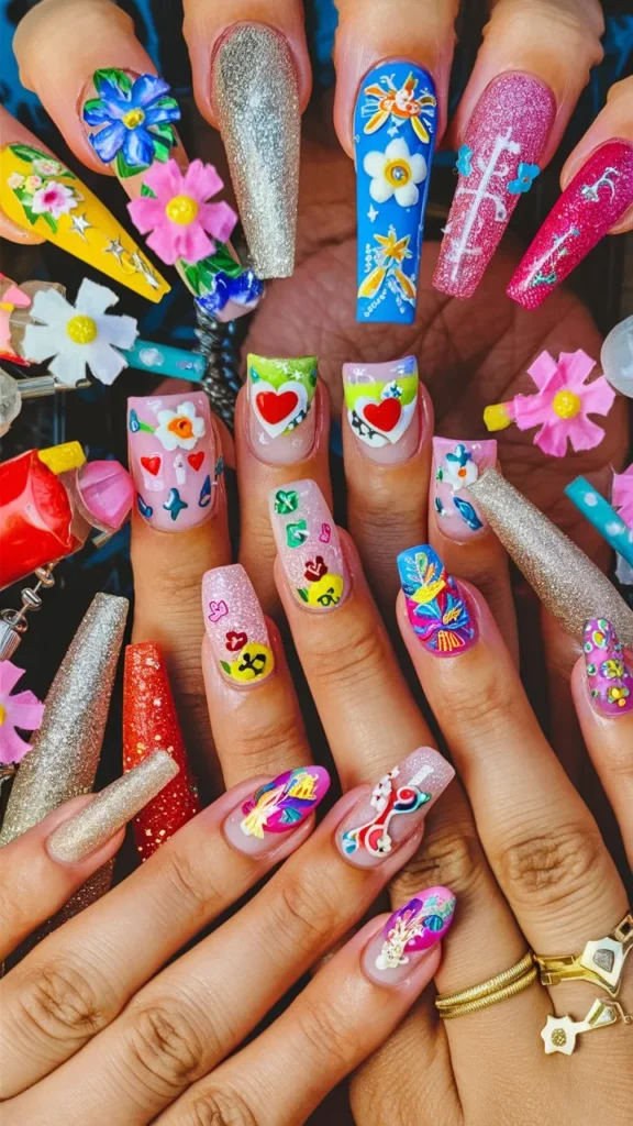 30+ Images of Cute Nails Ideas Latina Style