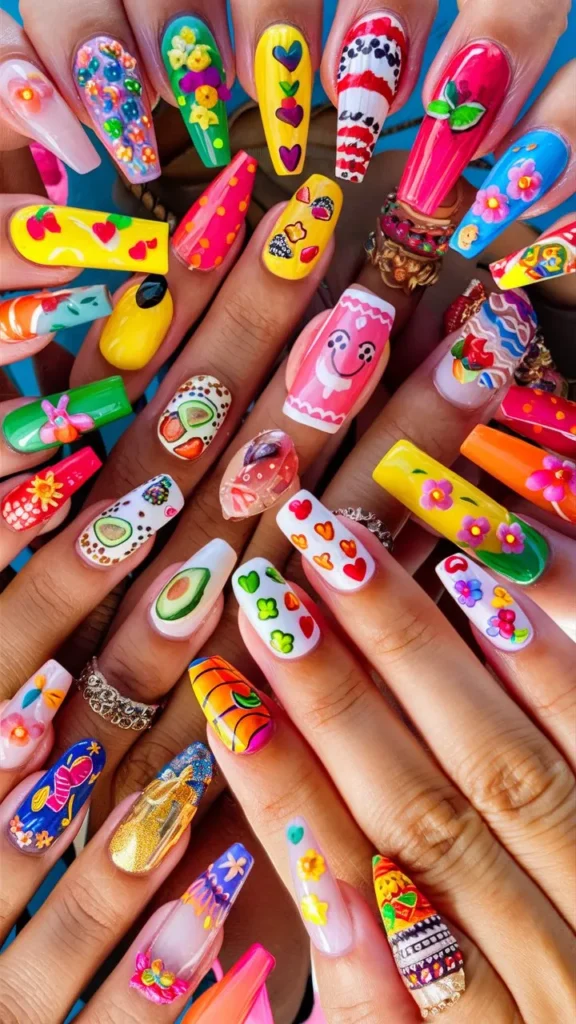 30+ Images of Cute Nails Ideas Latina Style