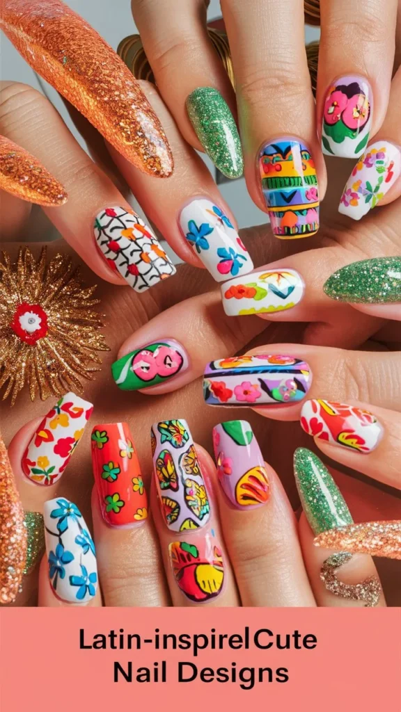 30+ Images of Cute Nails Ideas Latina Style