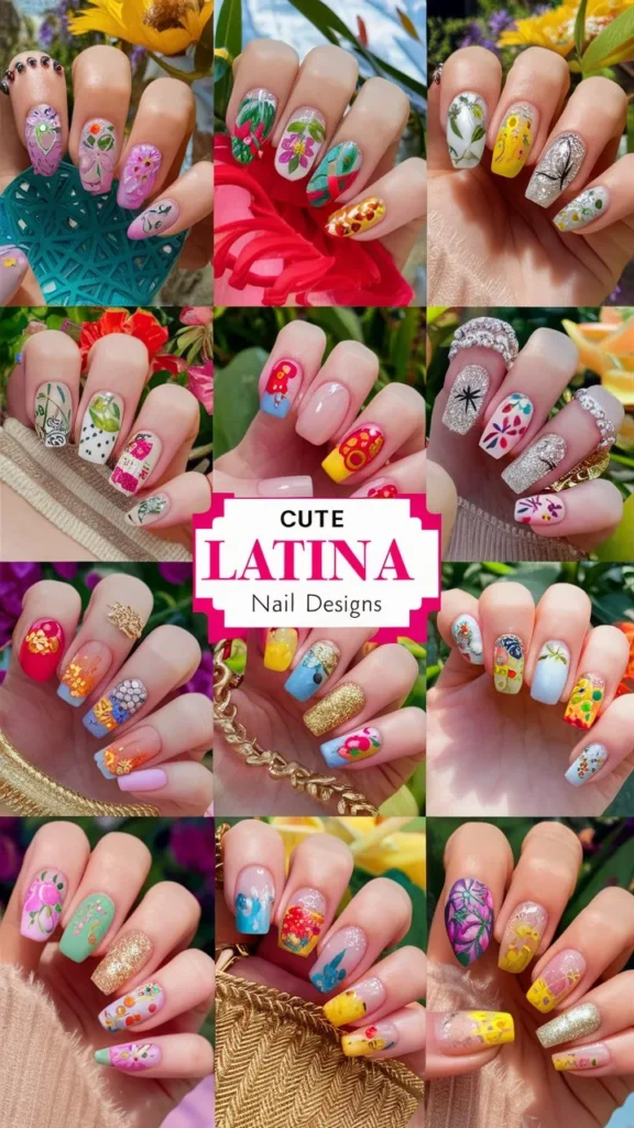 30+ Images of Cute Nails Ideas Latina Style