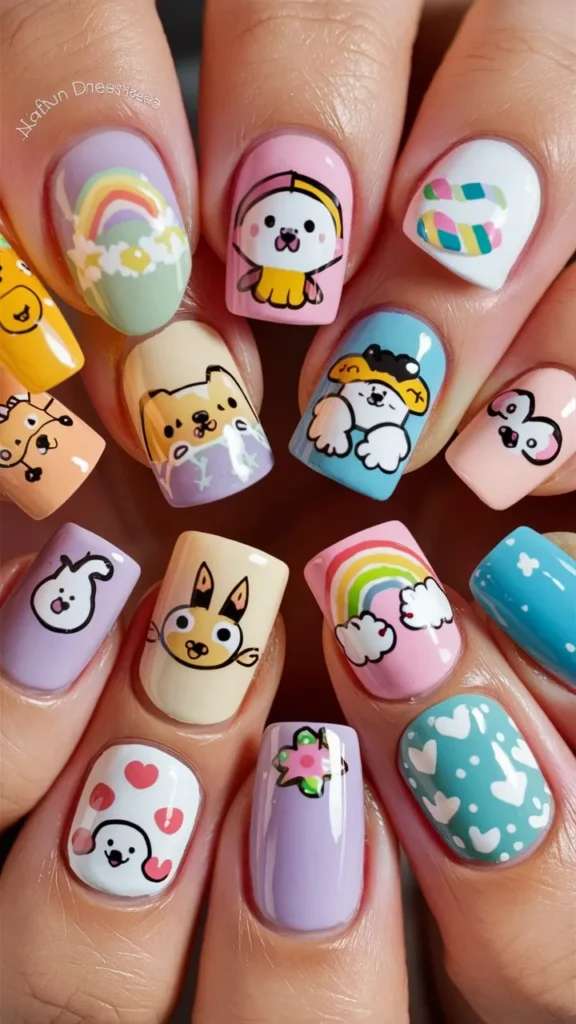 30+ Images of "Cute Kawaii Nail Ideas" to Inspire Your Adorable Style