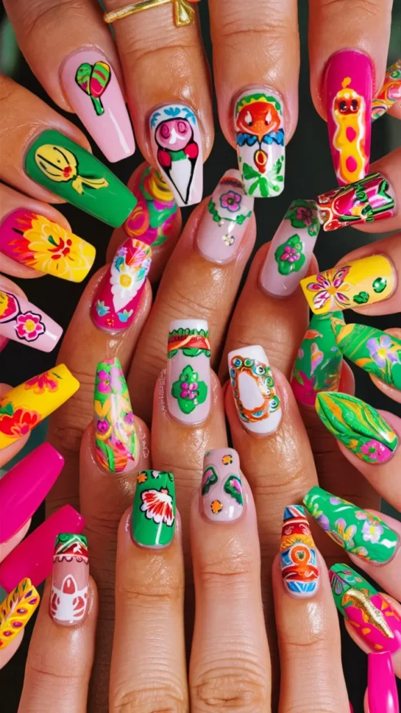 30+ Images of Cute Nails Ideas Latina Style