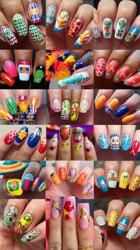 30+ Images of Cute Nails Ideas Latina Style