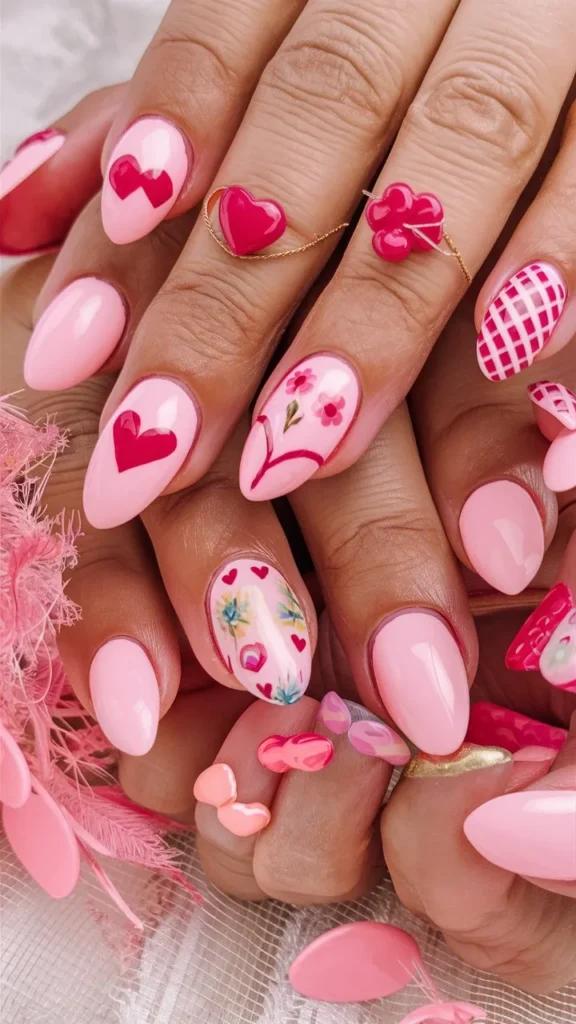 30+ Images of Cute Hot Pink Nail Ideas You’ll Love